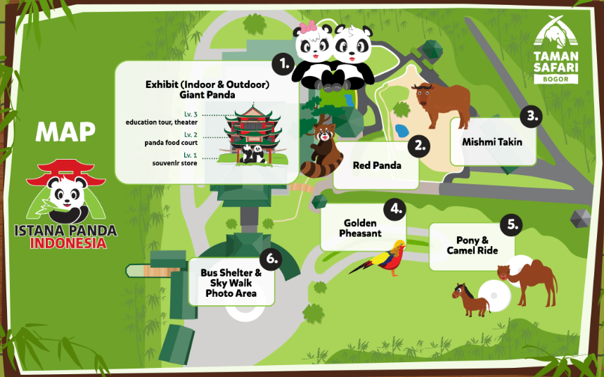 Peta Map Istana Panda Peta Map Istana Panda