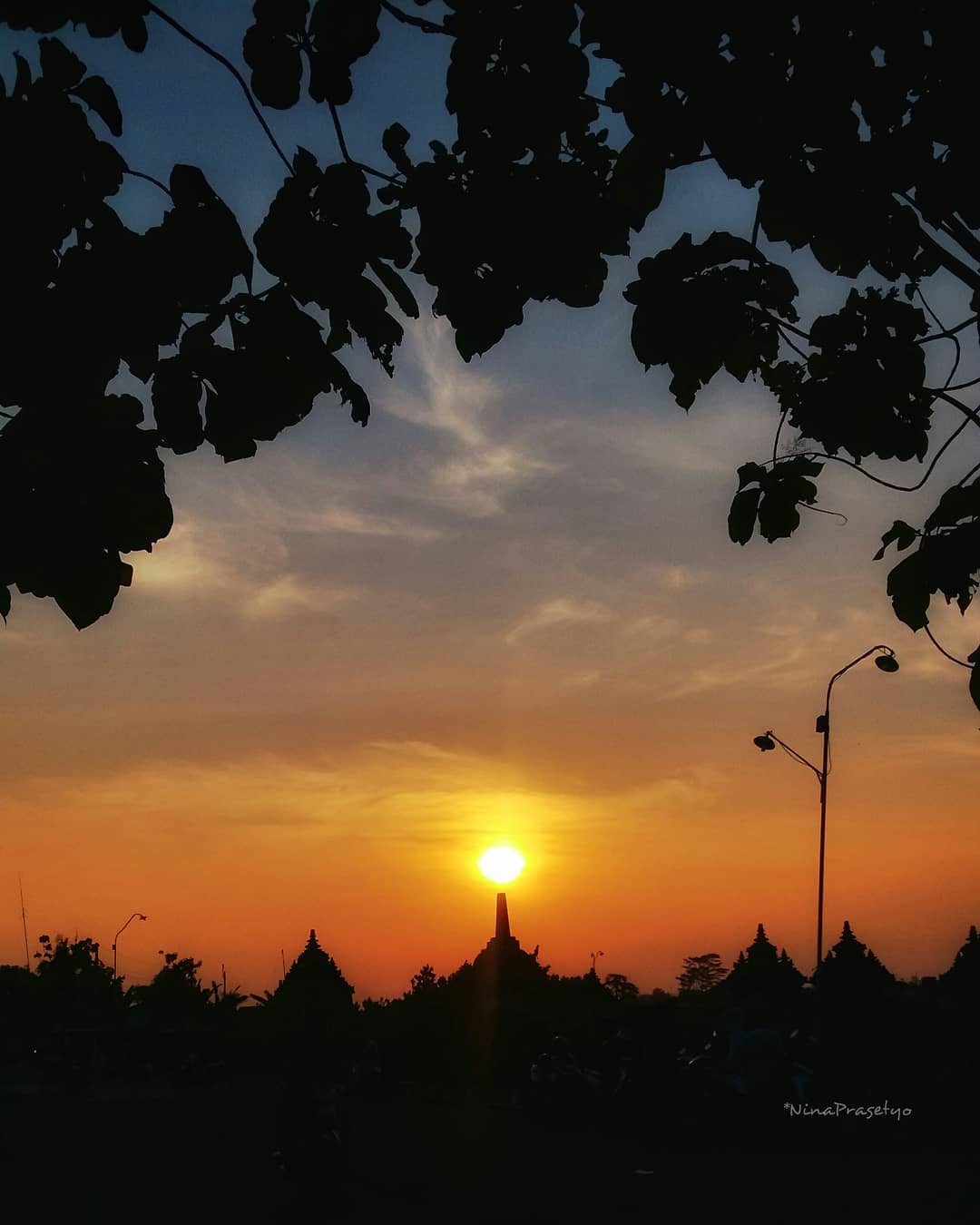 Sunset di Klaten Jawa Tengah Sunset di Klaten Jawa Tengah