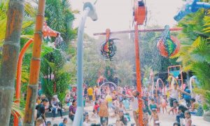 Wahana Permainan Air Di Dira Park Jember